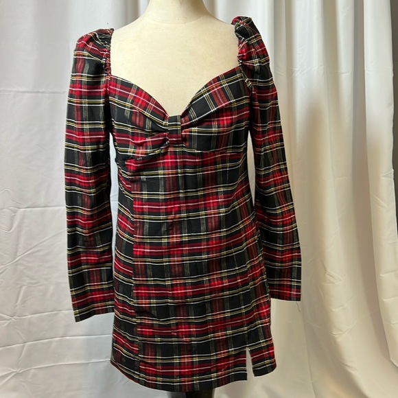 Punk Rave Dresses & Skirts - Punk Rave Plaid Stretch Dress Size XL/2XL